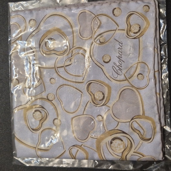 SOLD ** SOLD Brand new Chopard silk scarf/pocket square. - Picture 4 of 4